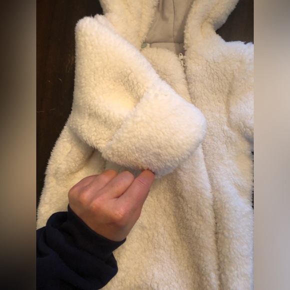 Little Me Bear Suit - 0-3 Months - Picture 2 of 3